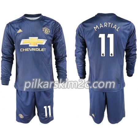 Koszulka Manchester United MARTIAL 11 Dziecięca Trzeciej 2018-2019 - Koszulki Piłkarskie(L/S)